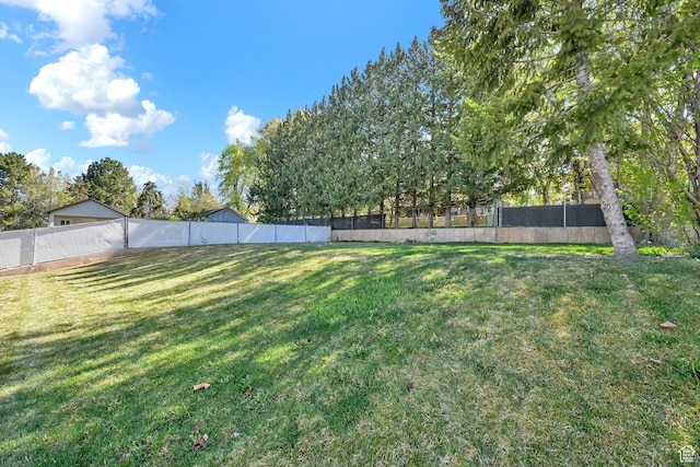 4522 S 2675 W, Roy, UT 84067 - view of yard with a fenced backyard