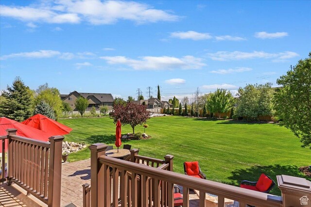 864 S Wellington Dr W, Kaysville, UT 84037 - view of green lawn