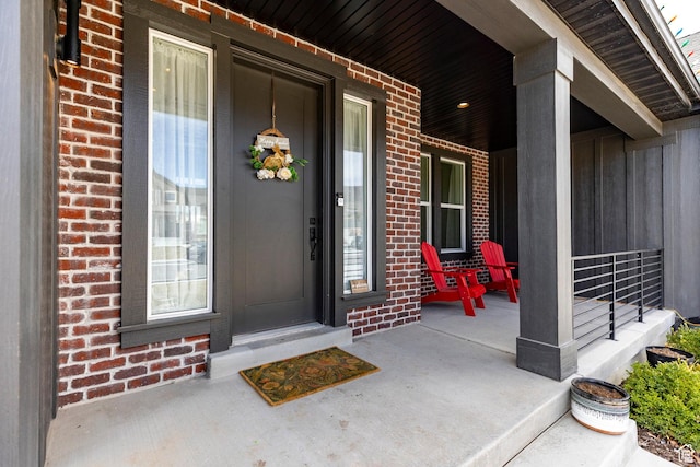 809 N 1490 E, Heber City, UT 84032 - entrance to property featuring covered porch and brick siding