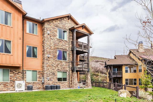 1261 W Black Rock Trl Unit 39F, Kamas, UT 84036 - view of property featuring central air condition unit and ac unit