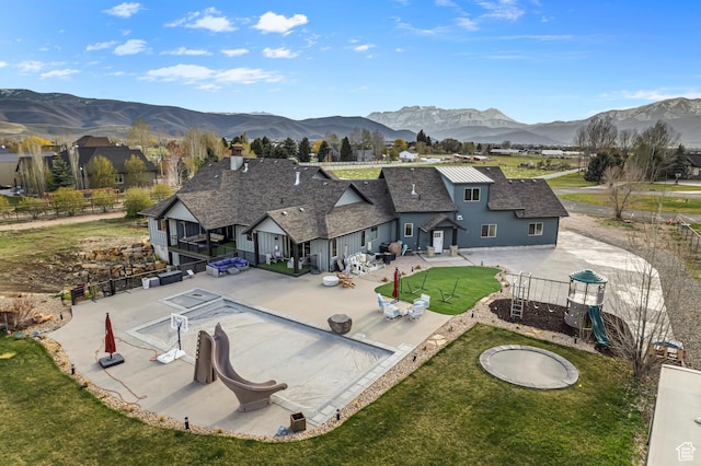 1021 Sage Crk, Heber City, UT 84032 - aerial view with a mountain view