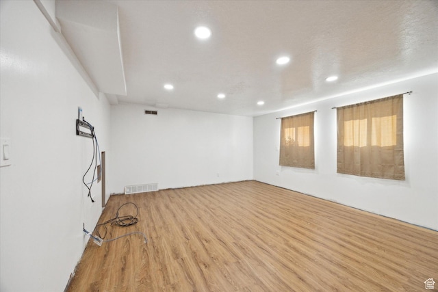 5350 S 3450 W, Roy, UT 84067 - empty room with recessed lighting, visible vents, and wood finished floors