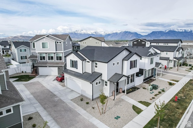134 E Stroll Ave Unit 816, Saratoga Springs, UT 84045 - bird's eye view with a mountain view and a residential view