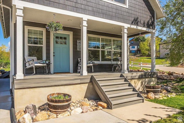 3511 N Willow Creek Ln E Unit 10, Eden, UT 84310 - entrance to property with covered porch