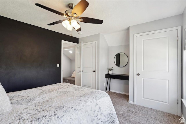 3511 N Willow Creek Ln E Unit 10, Eden, UT 84310 - carpeted bedroom with ceiling fan and baseboards
