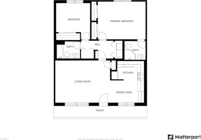 639 N University Ave Unit 2, Provo, UT 84601 - plan