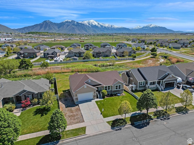 1350 S 849 W Unit 17D, Springville, UT 84663 - aerial perspective of suburban area featuring a mountainous background