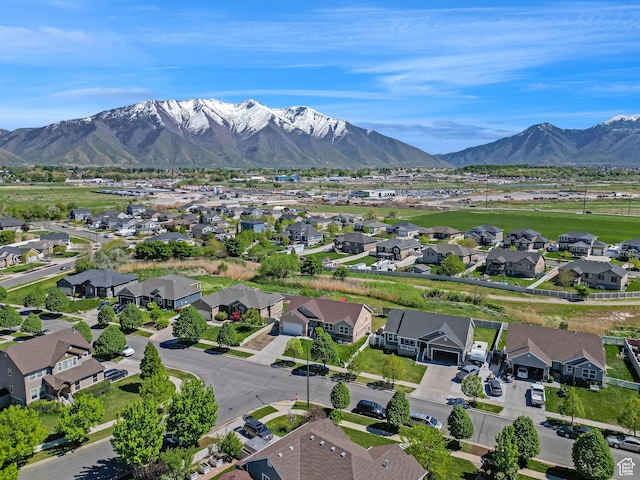 1350 S 849 W Unit 17D, Springville, UT 84663 - aerial view of residential area featuring mountains