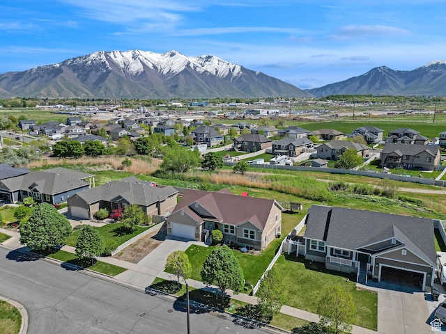 1350 S 849 W Unit 17D, Springville, UT 84663 - aerial view of residential area with mountains