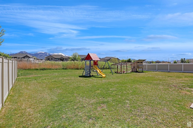 1350 S 849 W Unit 17D, Springville, UT 84663 - view of yard with a playground