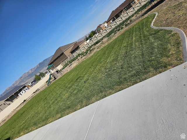 428 S Saddle Rd, Grantsville, UT 84029 - view of green lawn featuring a mountain view