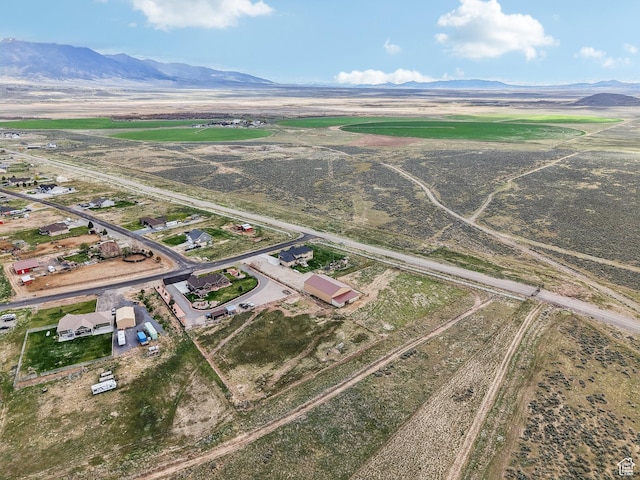 3214 W Ridgeline Rd, Stockton, UT 84071 - bird's eye view featuring a mountain view
