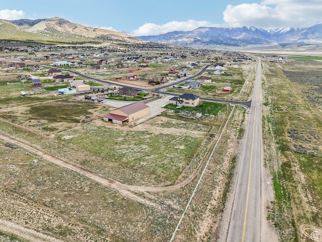 3214 W Ridgeline Rd, Stockton, UT 84071 - bird's eye view with a mountain view