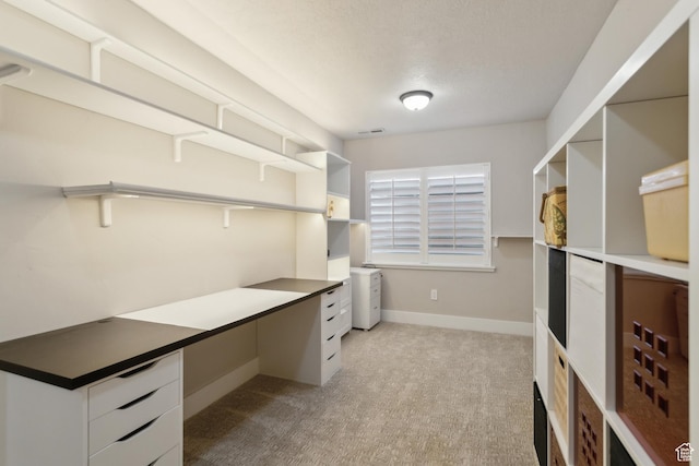272 S 300 E, Midway, UT 84049 - unfurnished office with built in study area, light carpet, and baseboards