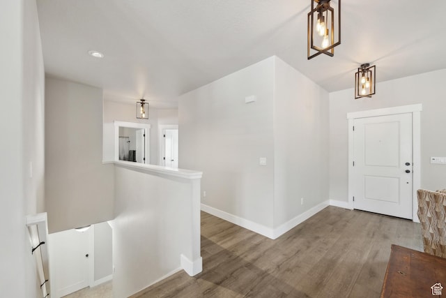 272 S 300 E, Midway, UT 84049 - foyer with baseboards and wood finished floors