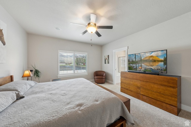272 S 300 E, Midway, UT 84049 - carpeted bedroom with ceiling fan and baseboards