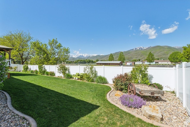 272 S 300 E, Midway, UT 84049 - view of yard with a mountain view