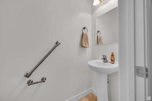 2948 W 150 N, Layton, UT 84041 - bathroom featuring tile patterned floors and baseboards