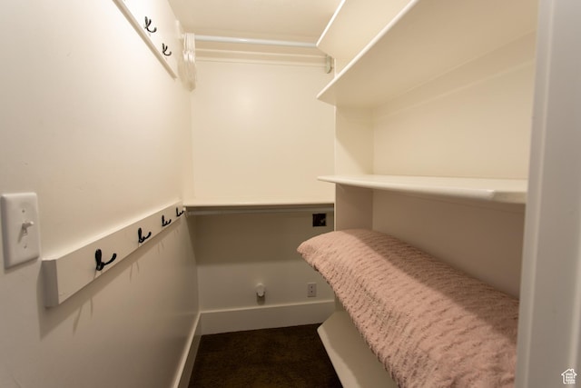 465 S Main St, Providence, UT 84332 - interior space with dark colored carpet