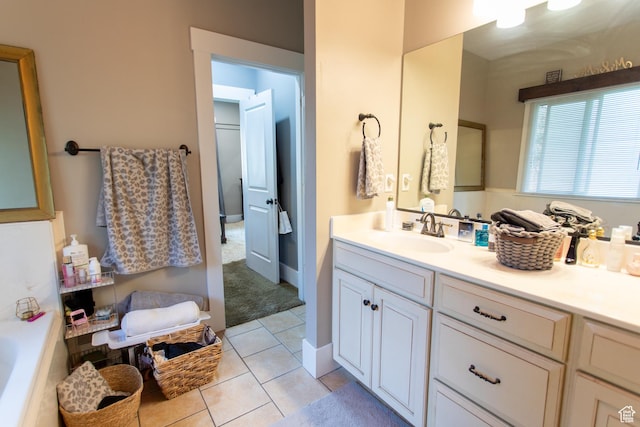 465 S Main St, Providence, UT 84332 - full bath with tile patterned flooring and vanity