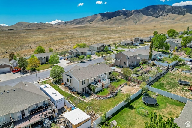 126 W Casi Way, Saratoga Springs, UT 84045 - aerial view of residential area with mountains