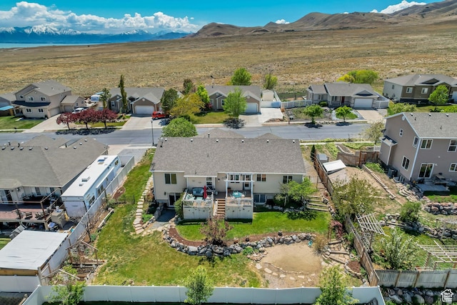 126 W Casi Way, Saratoga Springs, UT 84045 - aerial perspective of suburban area featuring mountains