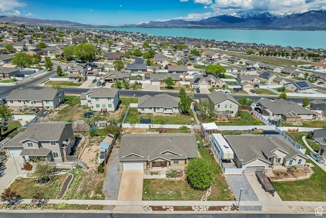126 W Casi Way, Saratoga Springs, UT 84045 - view of property location with nearby suburban area and a water and mountain view