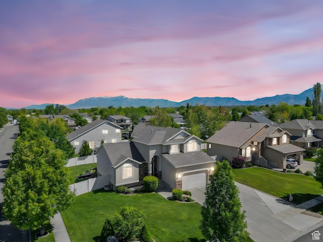 2582 W 1890 N, Clinton, UT 84015 - aerial view with a residential view and a mountain view