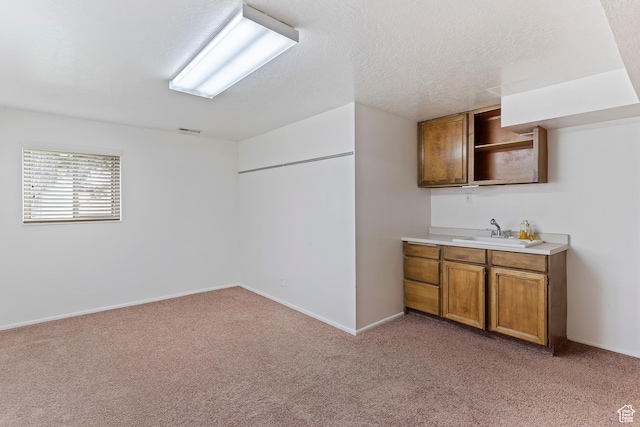 731 W 3750 N, Pleasant View, UT 84414 - bar featuring baseboards, a sink, visible vents, and light carpet