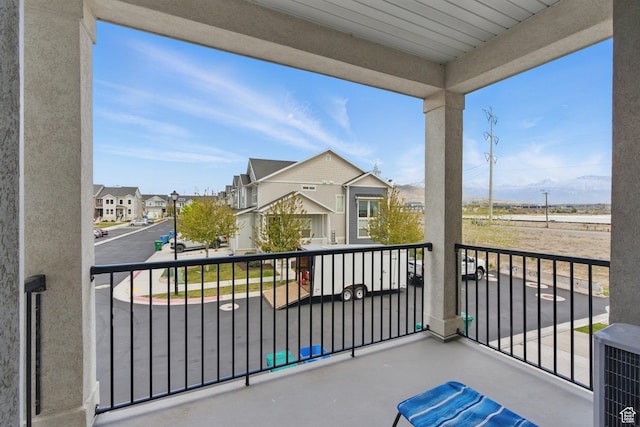 3647 W 1530 N Unit Hh204, Lehi, UT 84043 - balcony with central AC unit and a residential view