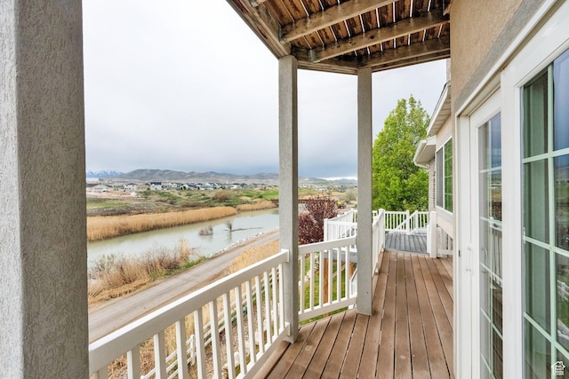 2693 W 2400 N, Lehi, UT 84043 - deck with a water view