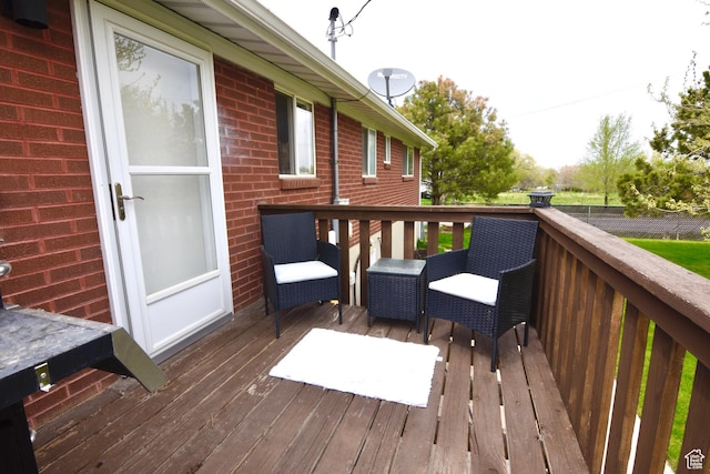 3223 S Fairlane St, Magna, UT 84044 - view of wooden terrace