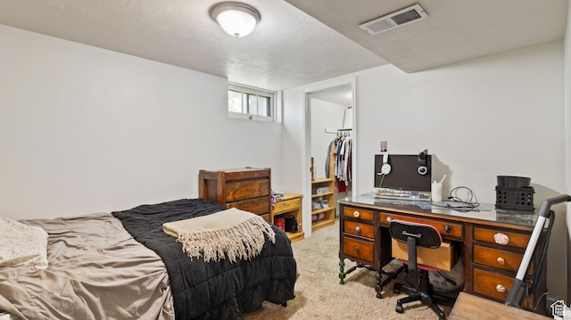 278 S 750 E, Clearfield, UT 84015 - carpeted bedroom featuring a closet, visible vents, and a walk in closet