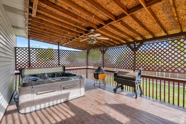 2363 W 960 N, Provo, UT 84601 - wooden terrace featuring a grill