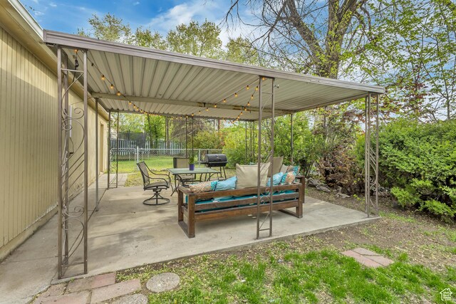 133 E 7th St S, Ogden, UT 84404 - view of patio / terrace with fence