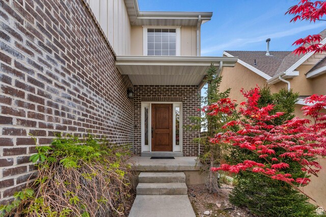 2797 W Fox Hunters Loop, Lehi, UT 84043 - entrance to property featuring brick siding