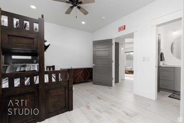 3658 W 2510 S, Hurricane, UT 84737 - bedroom with ensuite bath and recessed lighting