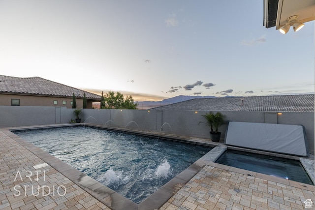 3658 W 2510 S, Hurricane, UT 84737 - view of pool featuring a patio, a fenced in pool, and a fenced backyard