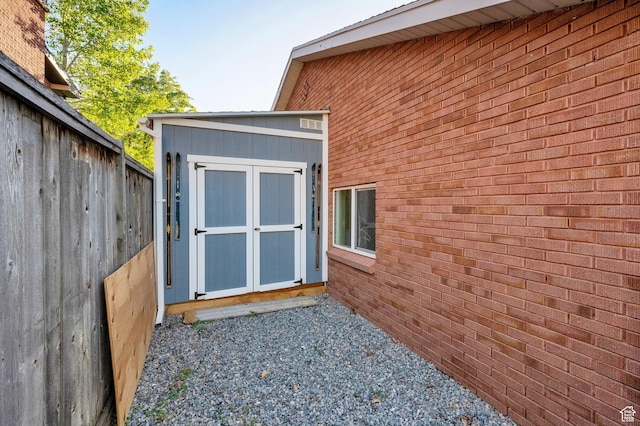 257 E Kingdon S, North Salt Lake, UT 84054 - view of shed featuring fence