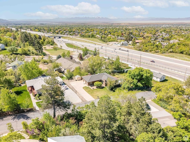 1340 E Oakmont Ln, Fruit Heights, UT 84037 - birds eye view of property featuring a mountain view and a residential view