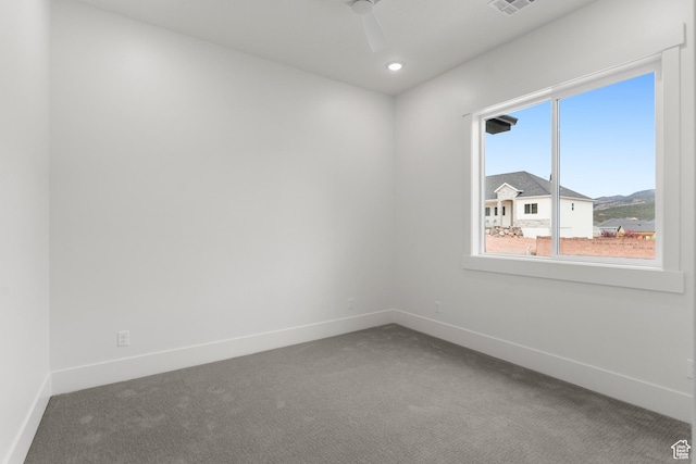 2316 S 2925 W, Cedar City, UT 84720 - unfurnished room featuring baseboards, carpet flooring, and ceiling fan