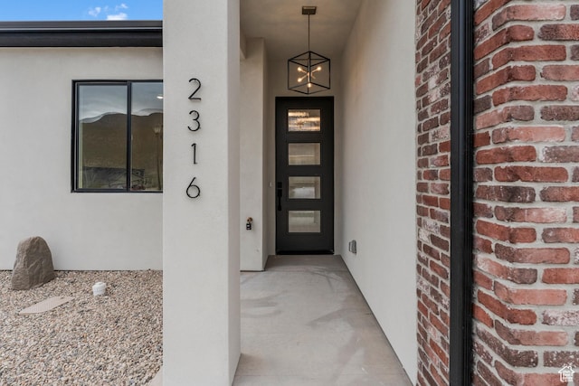2316 S 2925 W, Cedar City, UT 84720 - entrance to property featuring brick siding and stucco siding