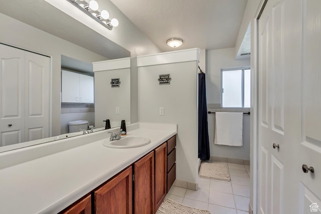 1235 W 1870 N, Lehi, UT 84043 - full bathroom with tile patterned flooring, baseboards, and vanity