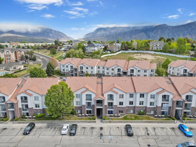 1474 S 430 W Unit 23, Orem, UT 84058 - birds eye view of property with a residential view and a mountain view