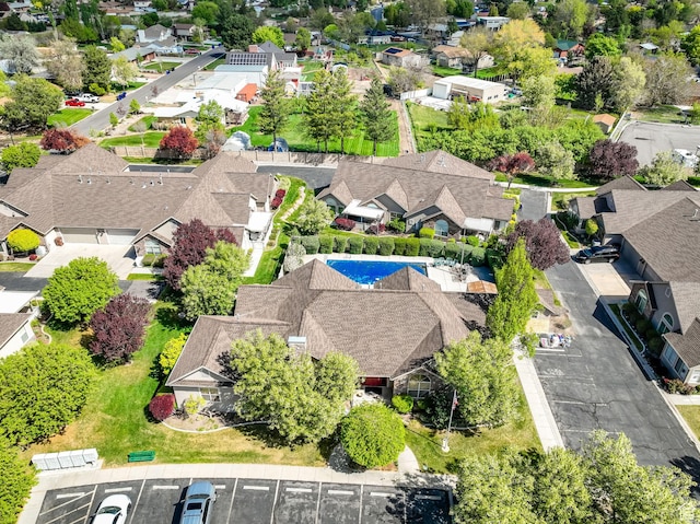 6953 S Country Home Ln W, West Jordan, UT 84084 - bird's eye view featuring a residential view