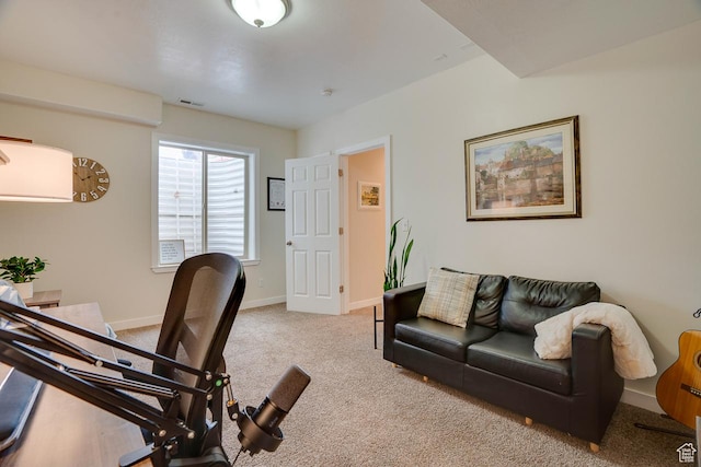 2130 S 450 E, Heber City, UT 84032 - office with baseboards, visible vents, and carpet