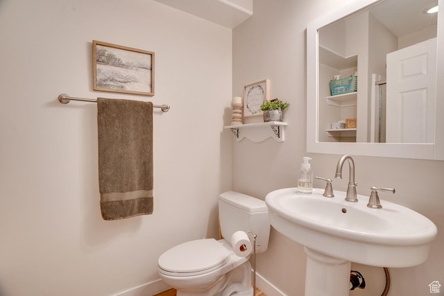 2130 S 450 E, Heber City, UT 84032 - bathroom with baseboards, a sink, and toilet