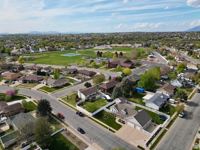 2295 E 2150 N, Layton, UT 84040 - drone / aerial view with a mountain view and a residential view