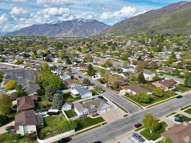 2295 E 2150 N, Layton, UT 84040 - drone / aerial view with a residential view and a mountain view