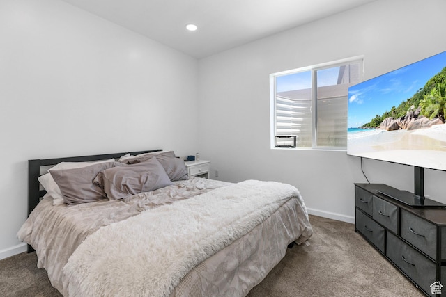 728 W Wild Hyacinth Dr, Saratoga Springs, UT 84045 - carpeted bedroom featuring baseboards and recessed lighting